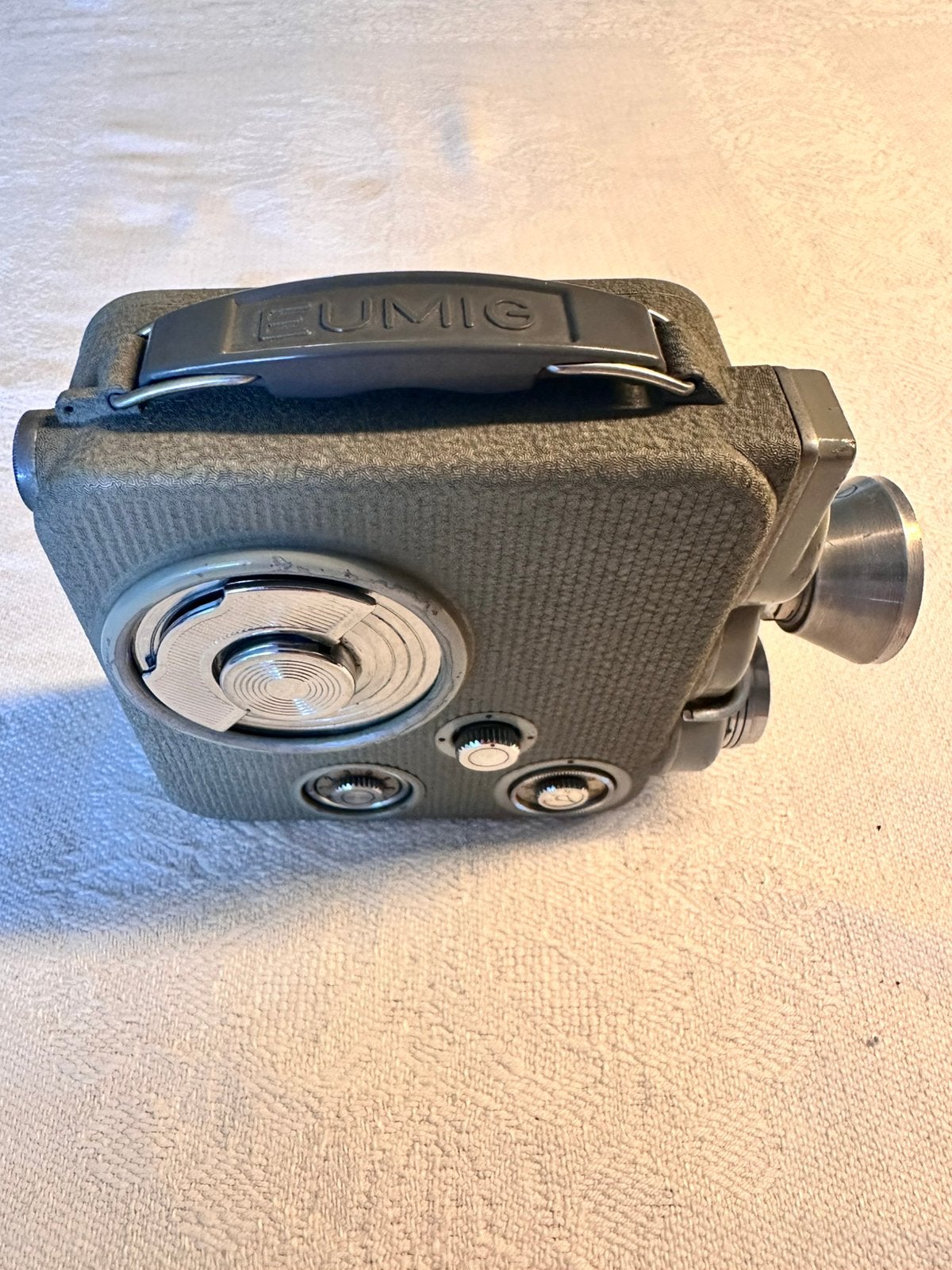 Eumig C3 filmcamera dubbel 8, Ophalen of Verzenden, 1940 tot 1960, Filmcamera