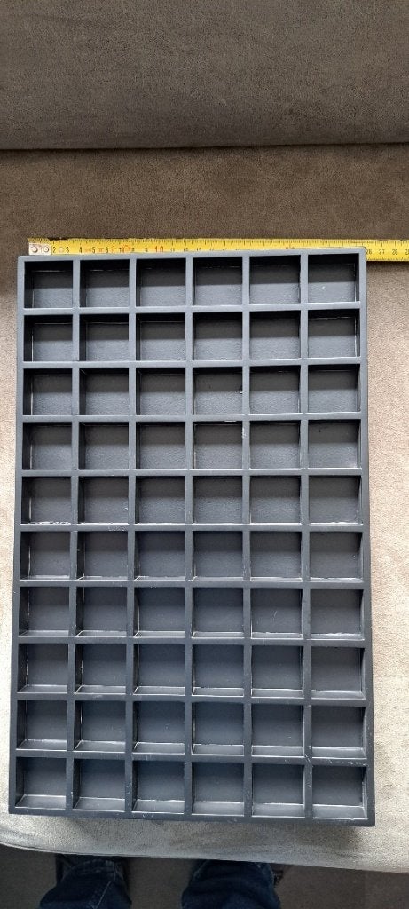 kunststof letterbak zwart, Ophalen, 40 cm, 26 cm, Zwart