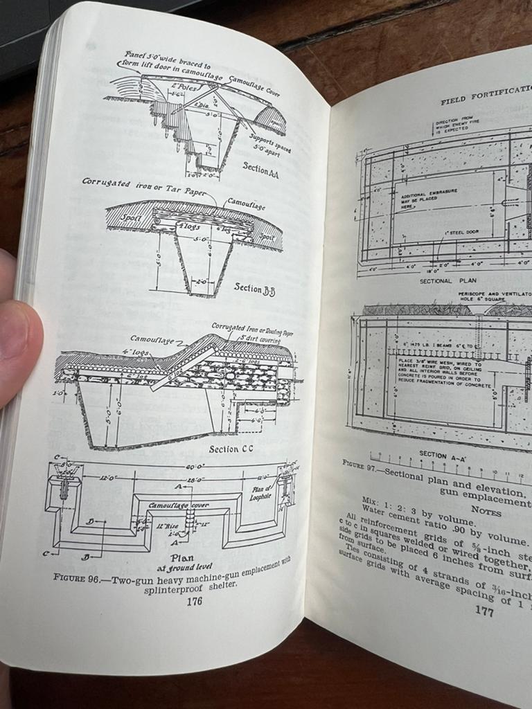 WO2 Amerikaans voorschrift Engineer Genie Stelling loopgraaf, Verzamelen, Amerika, Verzenden, Boek of Tijdschrift