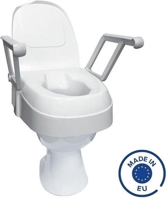 Toiletverhoger TSE 120 PLUS-hoogte verstelbaar- armleuningen, Diversen, Verpleegmiddelen, Ophalen of Verzenden, Gebruikt