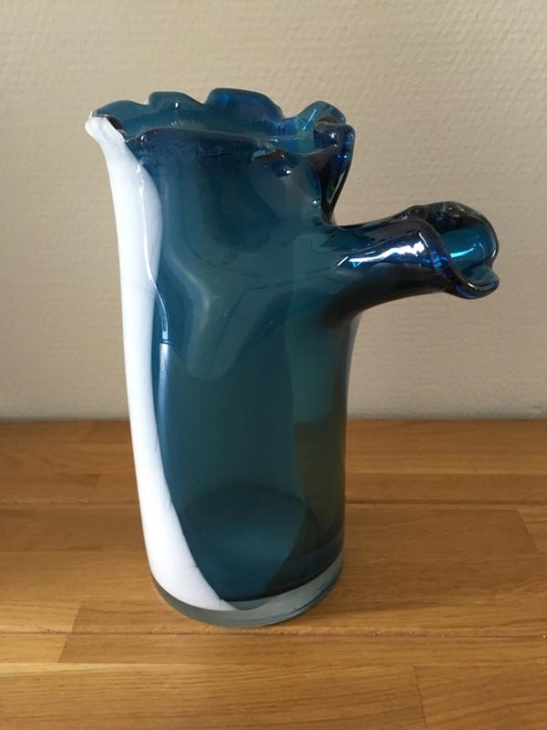 vaas handgemaakte sier vaas, Ophalen of Verzenden, Nieuw, Overige kleuren, Glas