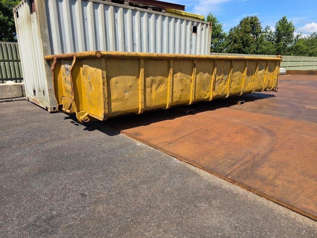 Afzetcontainer RVS, kabel/ketting systeem, Zakelijke goederen, Machines en Bouw | Keten en Containers, Ophalen