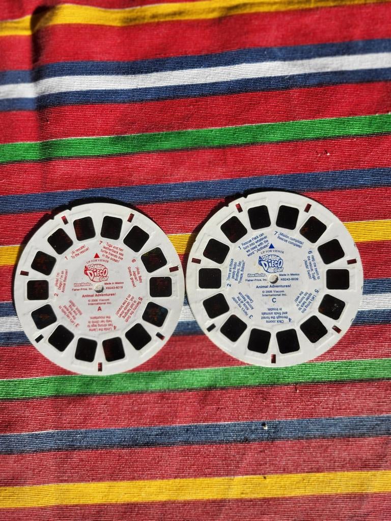 Viewmaster reels (2 euro p.stuk), Ophalen of Verzenden, Gebruikt