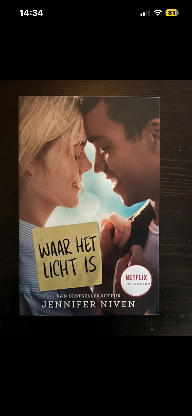 Filmeditieboek waar het licht is ( All the Bright Places), Ophalen of Verzenden, Nieuw, Fictie