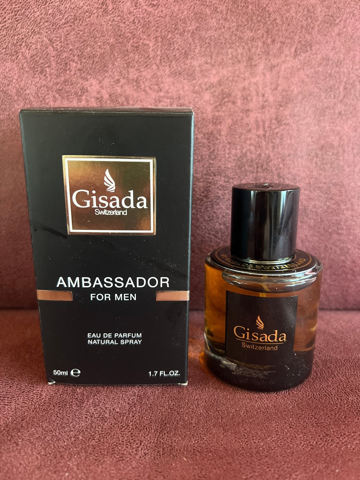 Gisada Ambassador For Men Eau de Parfum 50ml, Ophalen of Verzenden, Zo goed als nieuw
