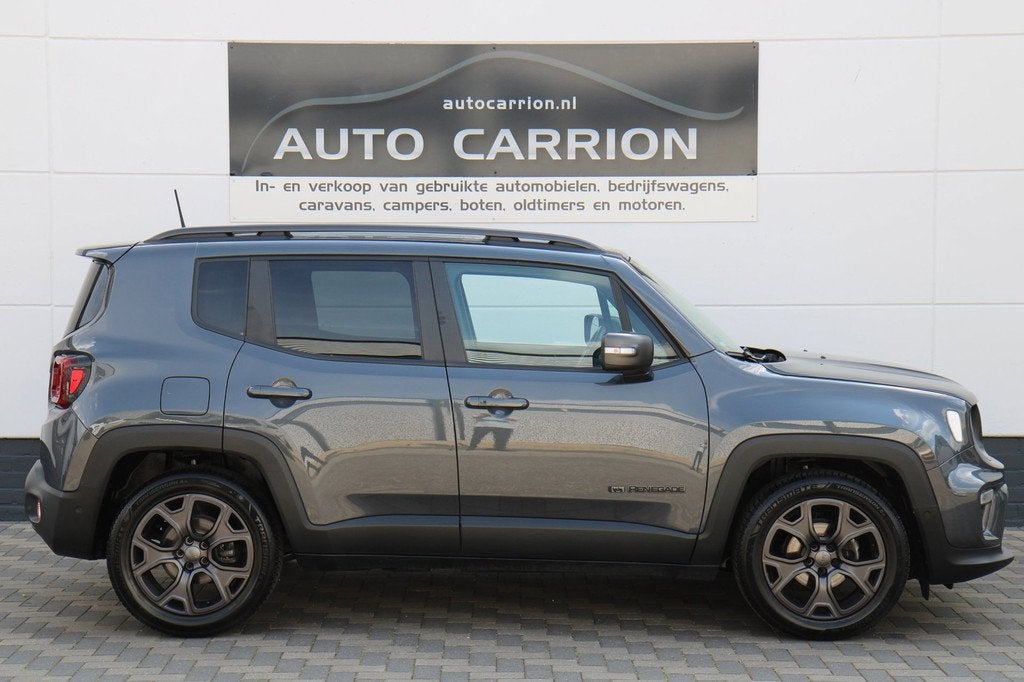 Jeep Renegade 1.0T 80th Anniversary Carplay Camera ACC LED !, Auto's, Jeep, Voorwielaandrijving, Gebruikt, Zwart, Bedrijf