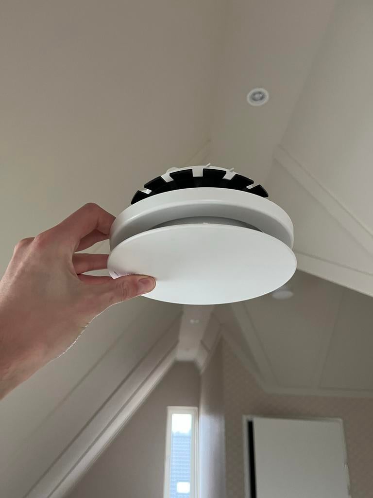 Ventilatie Wtw doppen zehnder plafonds nieuwbouw  woning, Ophalen of Verzenden, Zo goed als nieuw, Afzuiger