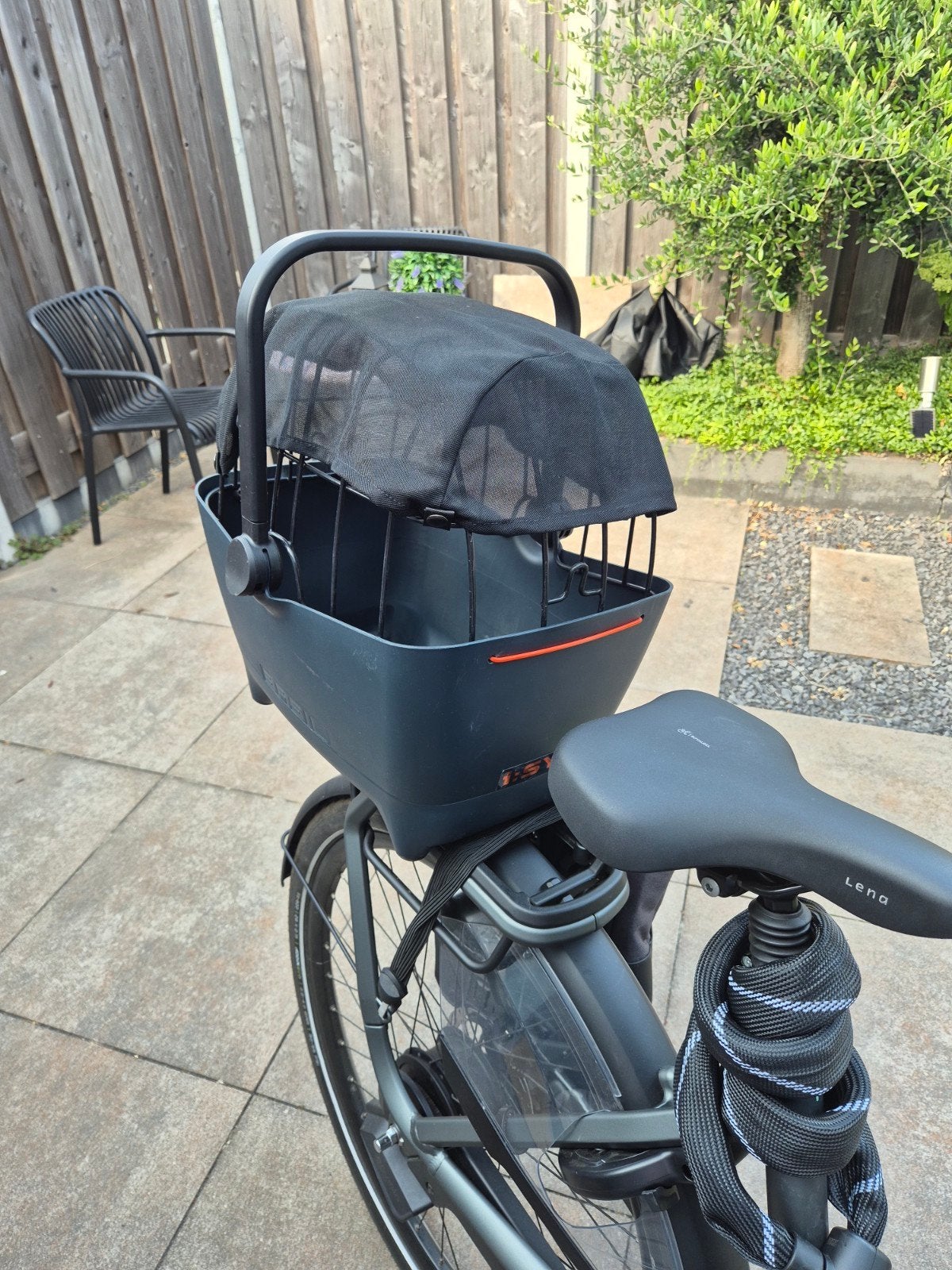 Regenhoes Basil Buddy, Pluto, Pasja (45 cm) + Trixie Clipper, Dieren en Toebehoren, Ophalen of Verzenden, Nieuw, Hondenfietsmand