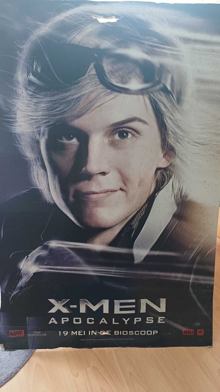 Gratis reclamebord MARVEL X-Men, 1.20 hoog, Verzamelen, Ophalen, Gebruikt, A1 t/m A3, Film en Tv