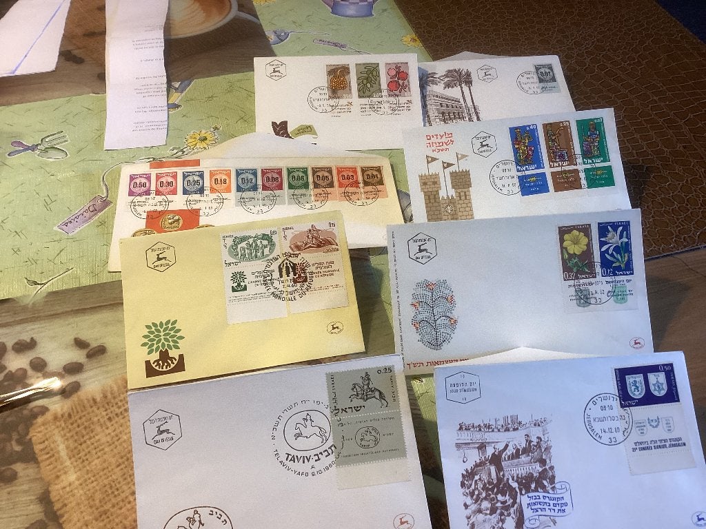 No4903 Israël 1960 Heb ook Nederland jaargangen fdc 1963 tm, Ophalen, Buitenland