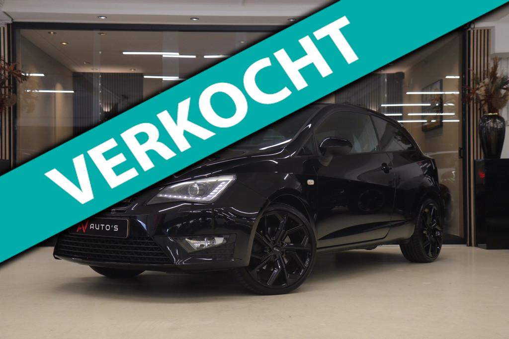 Seat Ibiza SC 1.4 TSI Cupra CRUIS/NAVIGATIE/STOELVERWARMING/, Euro 5, Gebruikt, 4 cilinders, Leder
