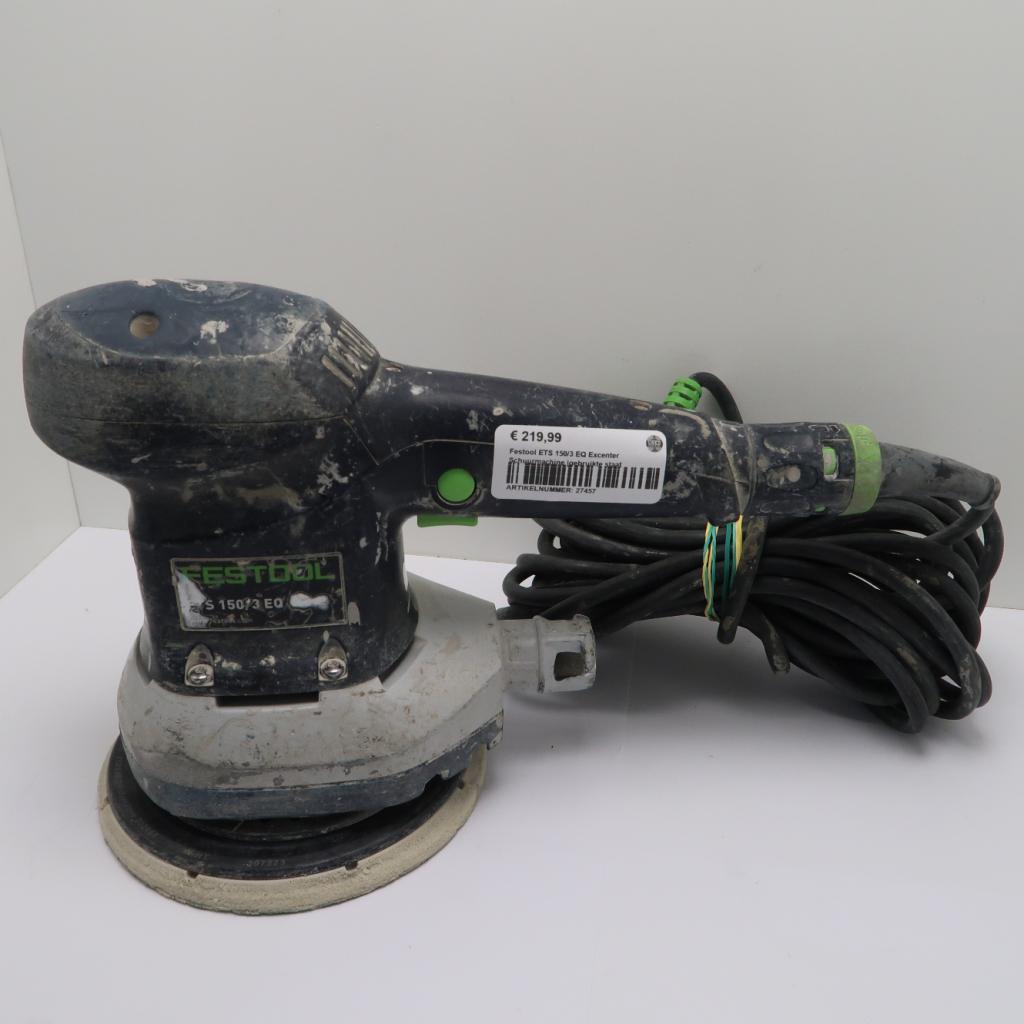 Festool ETS 150/3 EQ Excenter Schuurmachine |gebruikte staat, Niet ingevuld, Zo goed als nieuw, Niet ingevuld, Niet ingevuld