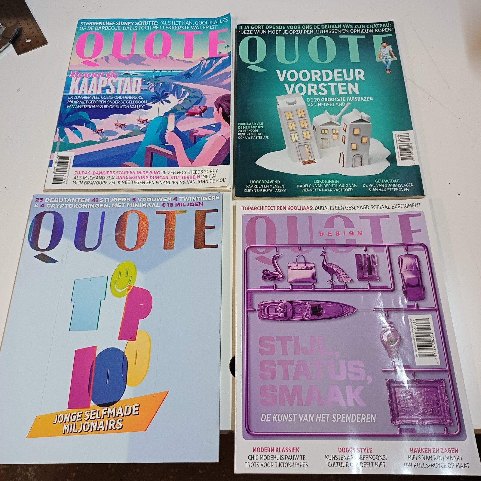 quote 4 x, Ophalen of Verzenden, Zo goed als nieuw, Damesbladen