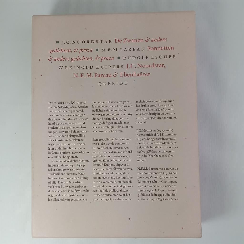 J.C. Noordstar, N.E.M. Pareau, Rudolf Escher - Gedichten, Gelezen, Ophalen of Verzenden, J.C. Noordstar, N.E.M. Pareau, Rudolf Escher
