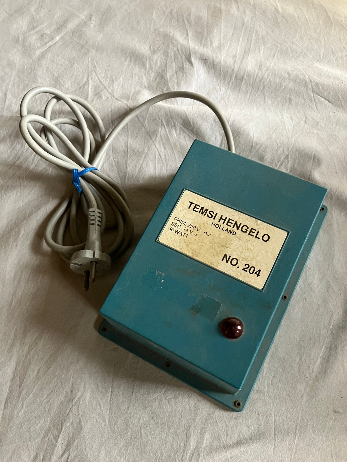 Transformator model 204.      220 nasr 14v, Ophalen of Verzenden, Gebruikt