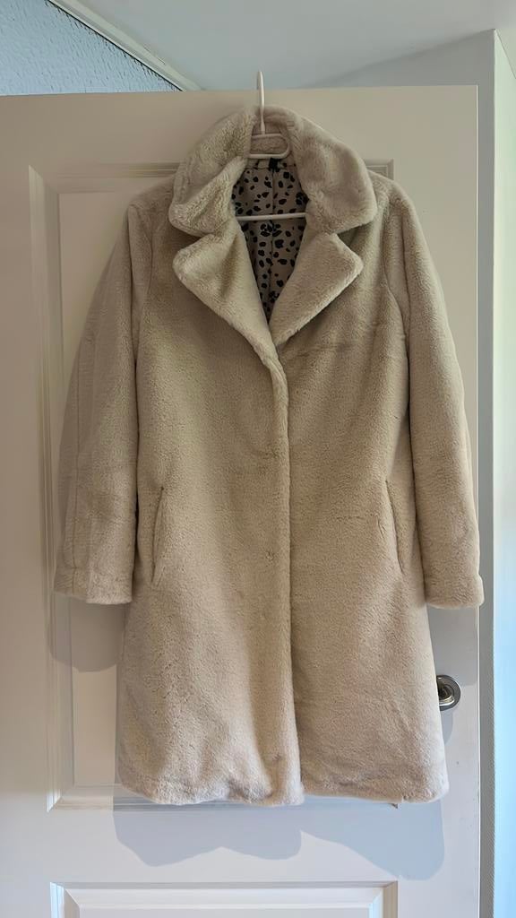 Hema jas s creme, Ophalen of Verzenden, Zo goed als nieuw, Maat 38/40 (M), Beige