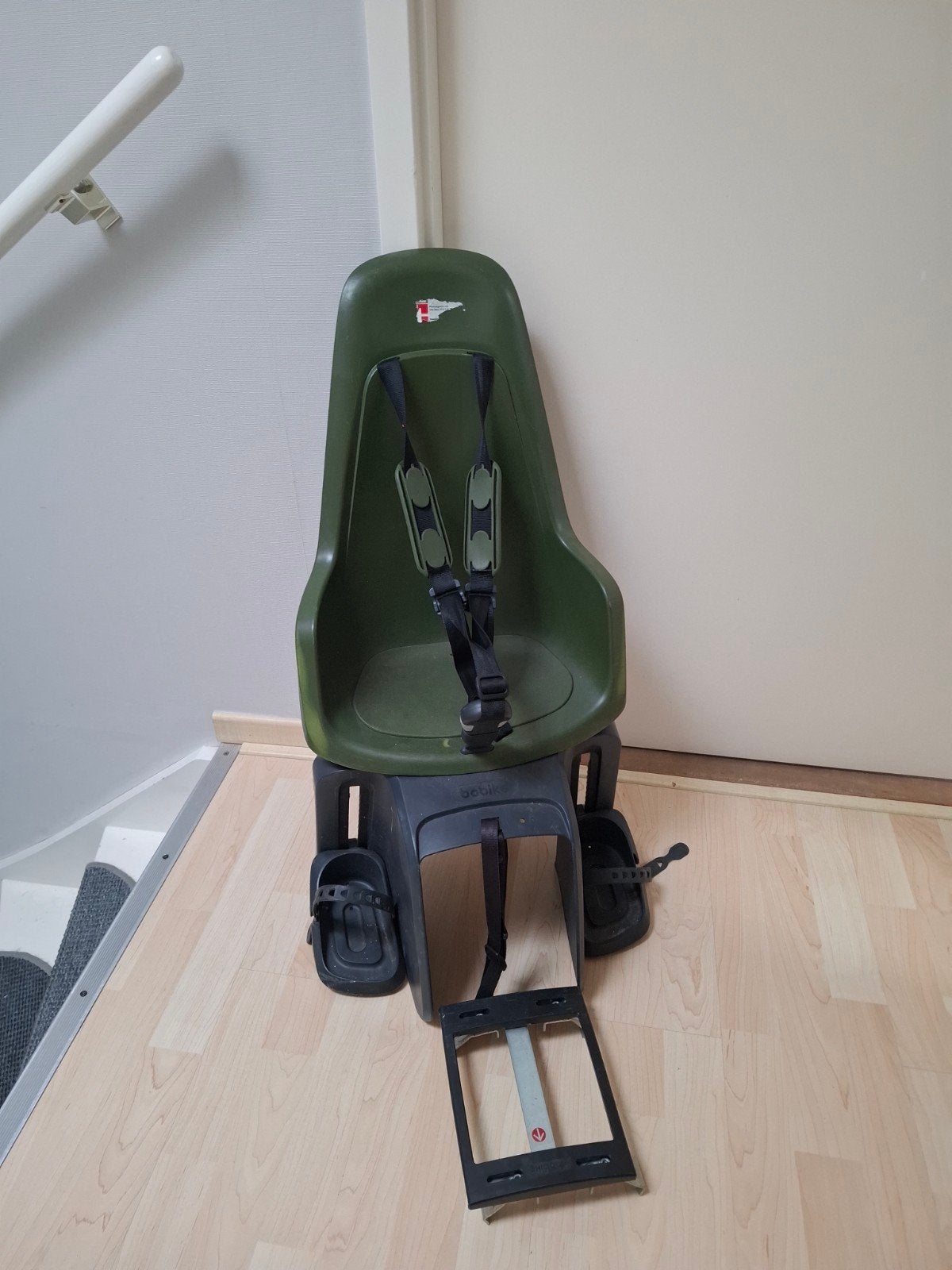 Bobike Achterzitje - Groen, Achterzitje, Bobike, Ophalen, 15 t/m 25 kg