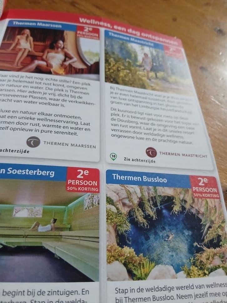 Korting op welnes, Tickets en Kaartjes, Twee personen, Kortingsbon, Spa of Sauna