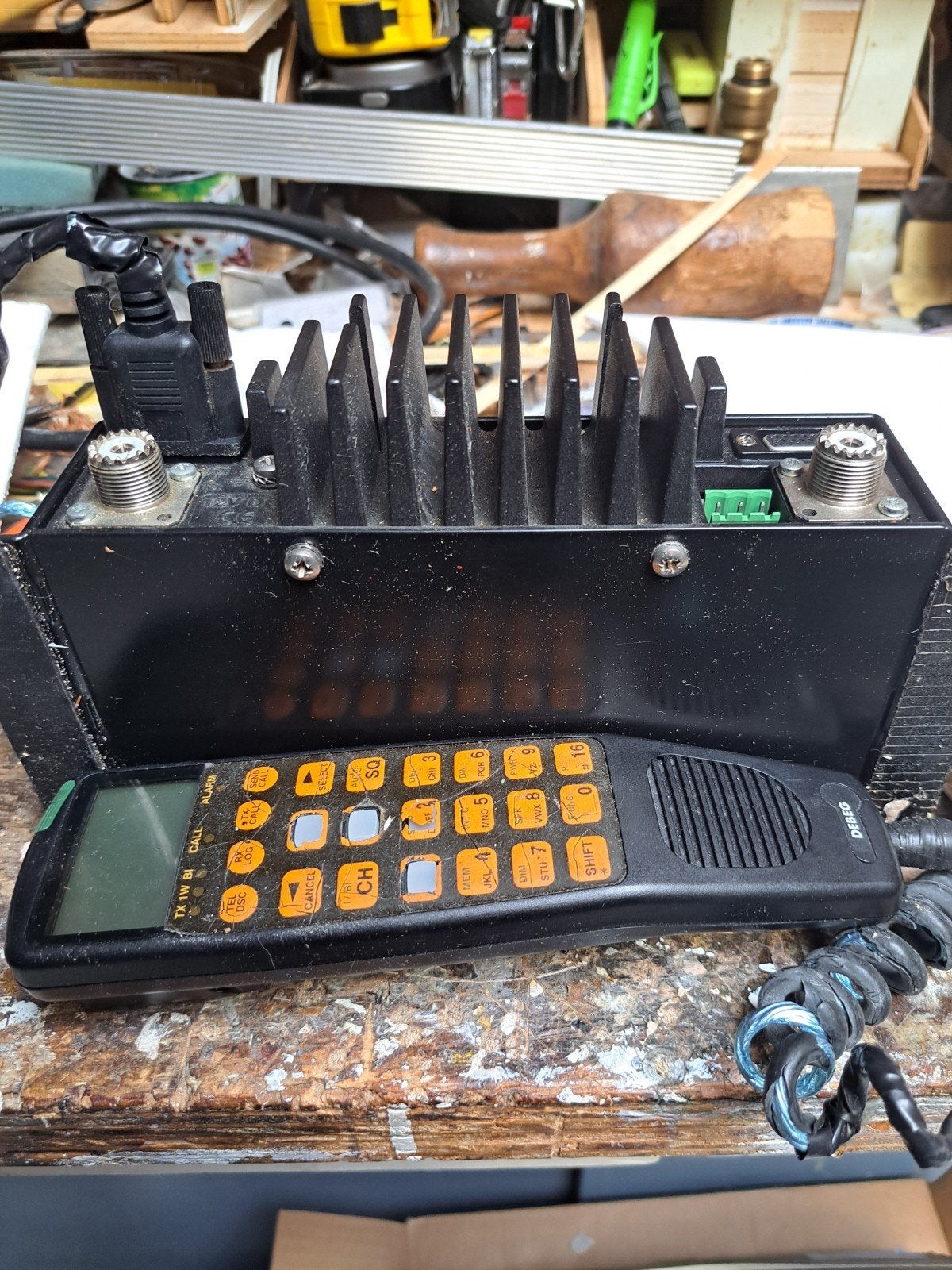 Debeg marifoon .handset defect, Ophalen, Gebruikt, Communicatie