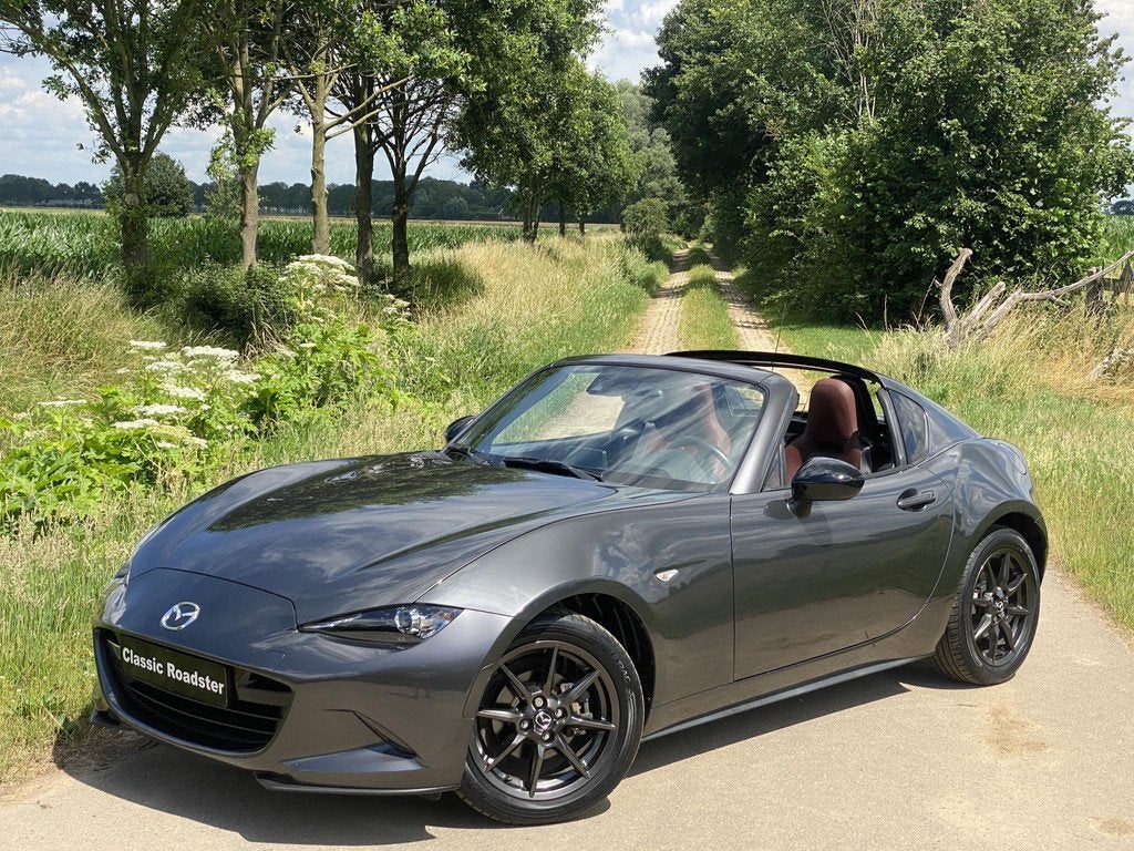 Mazda MX-5 RF ND 1.5 SkyActiv-G 131 GT-M NL AUTO, Auto's, Mazda, Bedrijf, Te koop, MX-5 RF, ABS, Adaptieve lichten, Airbags, Airconditioning
