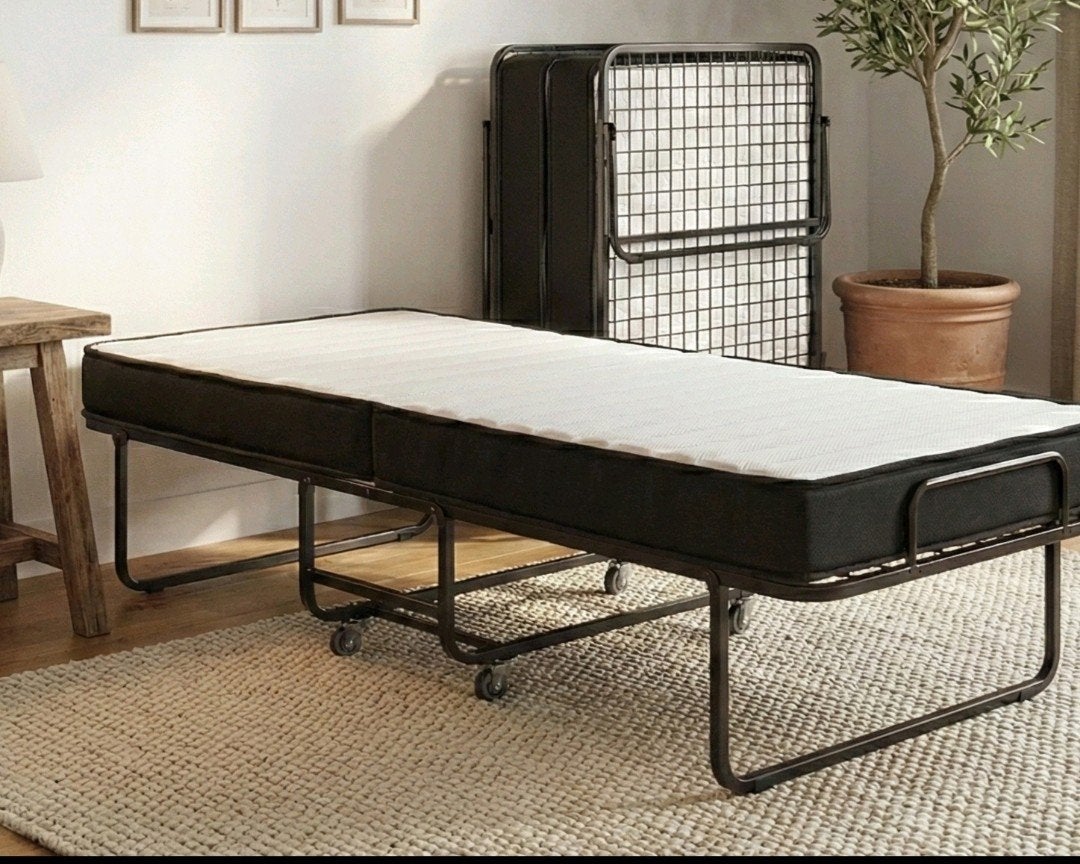 Sleepking Vino Opklapbed Vouwbed 90x200, Ophalen, Verstelbaar, 90 cm, Eenpersoons