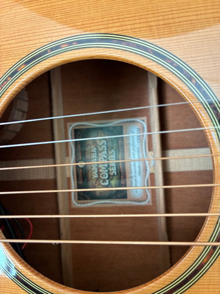 Yamaha CPX-8M Compass Series elektro-akoestisch, Ophalen, Gebruikt, Western- of Steelstringgitaar, Met koffer