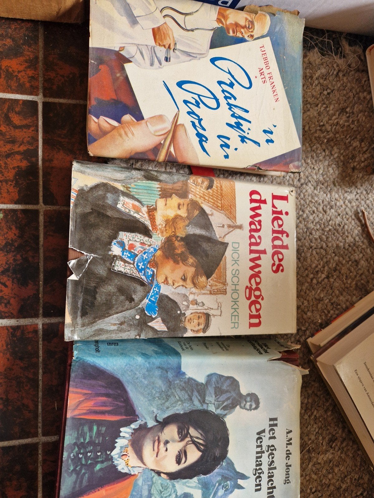 'n Praktijk in Proza, Liefdes dwaalwegen,, Ophalen of Verzenden, Gelezen, Tjebbo Franken, Dick Schokker, A.M. de Jong, Nederland