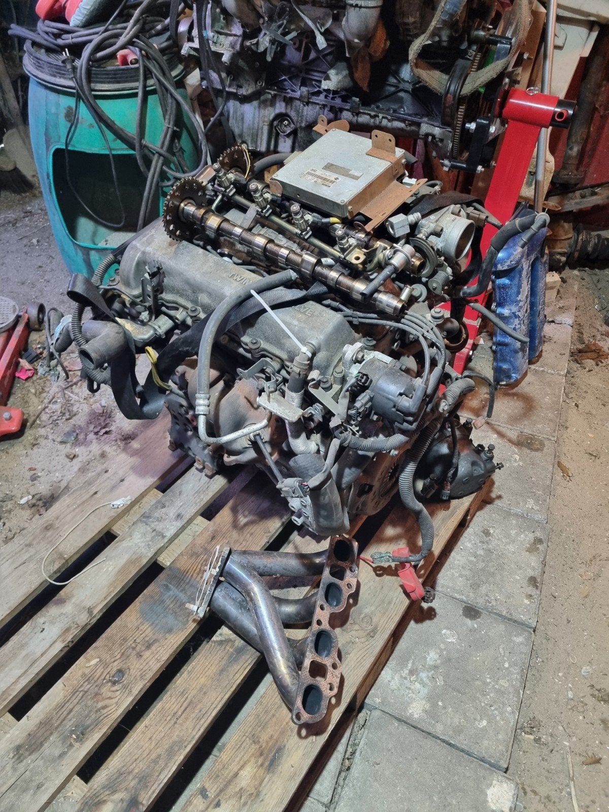 SR20DE Lowport Motor Primera P11, Auto-onderdelen, Ophalen of Verzenden, Gebruikt, Nissan