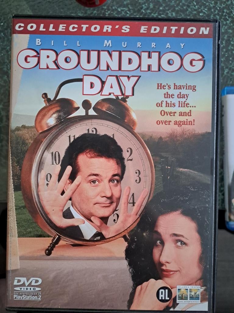 Groundhog day (dvd), Ophalen of Verzenden, Zo goed als nieuw, Romantische komedie