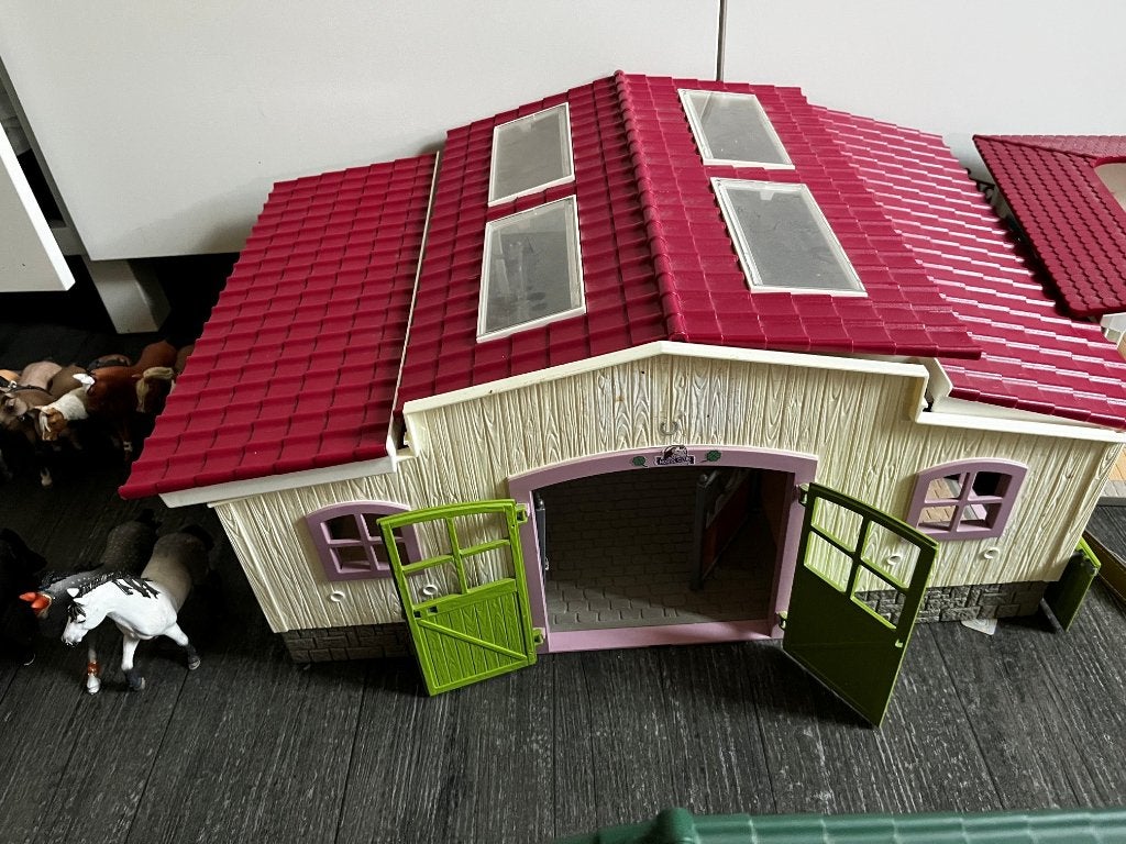 GIGANTISCHE Schleich Paarden Verzameling, Sinterklaastip, Ophalen, Zo goed als nieuw, Jongen of Meisje
