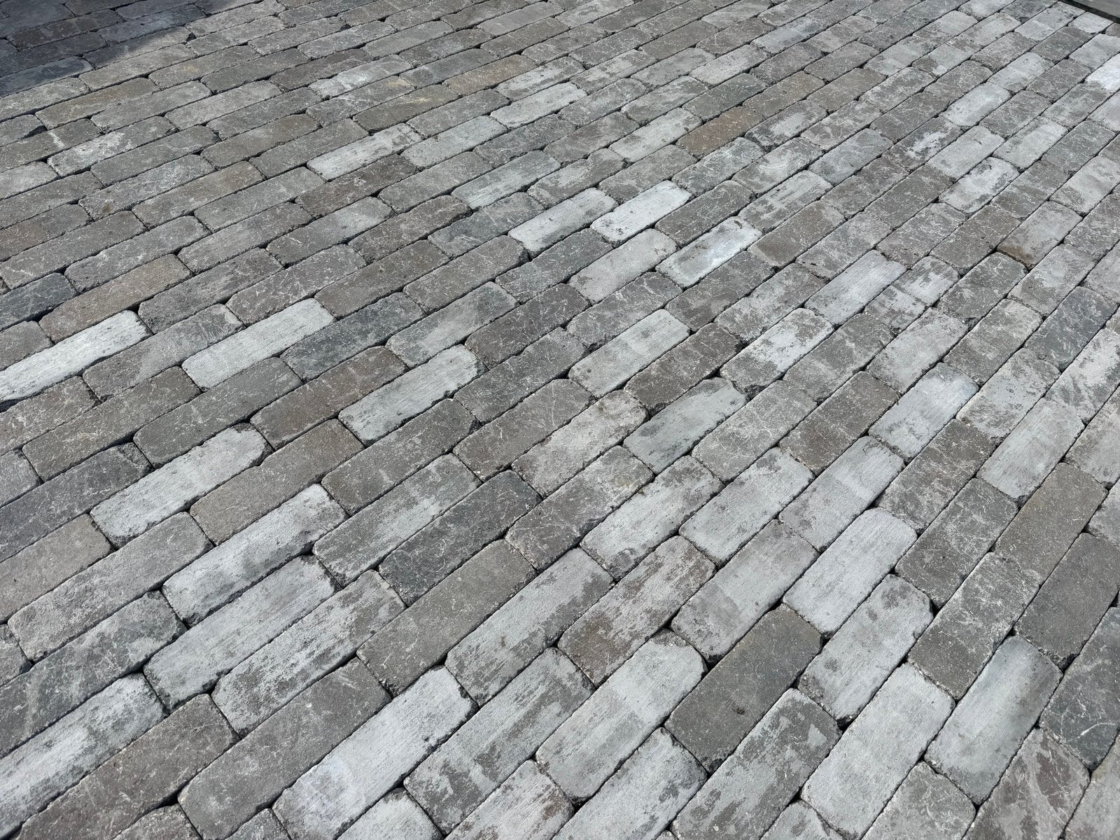 Nieuwe bestrating 31x10.5x7 cm - 9m2 overschot, Tuin en Terras, Tegels en Klinkers, Ophalen, Klinkers, Nieuw, 5 tot 10 m²