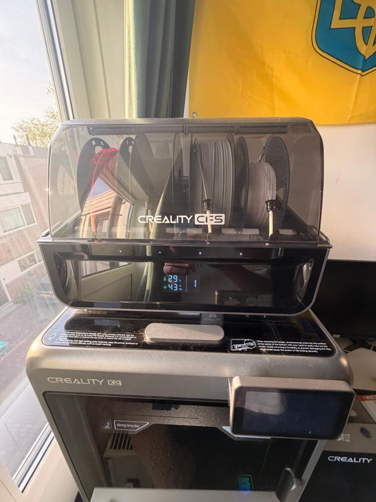 Creality K2Combo droger bijna nieuw 100h 2 jaar Garantie, Computers en Software, 3D Printers, Ingebouwde Wi-Fi, Ophalen of Verzenden