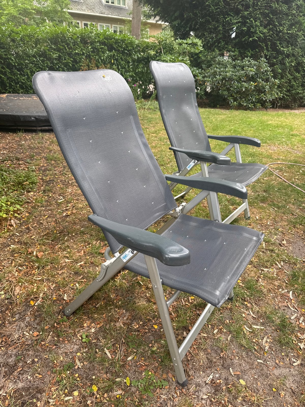 Crespo campingstoelen - set van 2, Ophalen, Gebruikt, Campingstoel