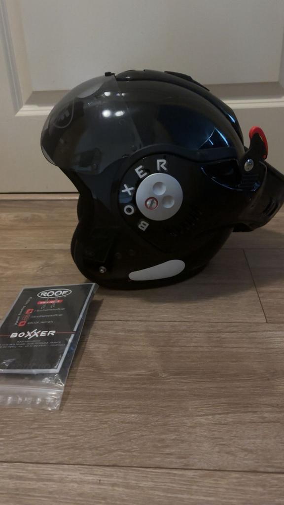 ROOF Boxer V8 motorhelm - Maat XS, Overige merken, XS, Systeemhelm, Tweedehands