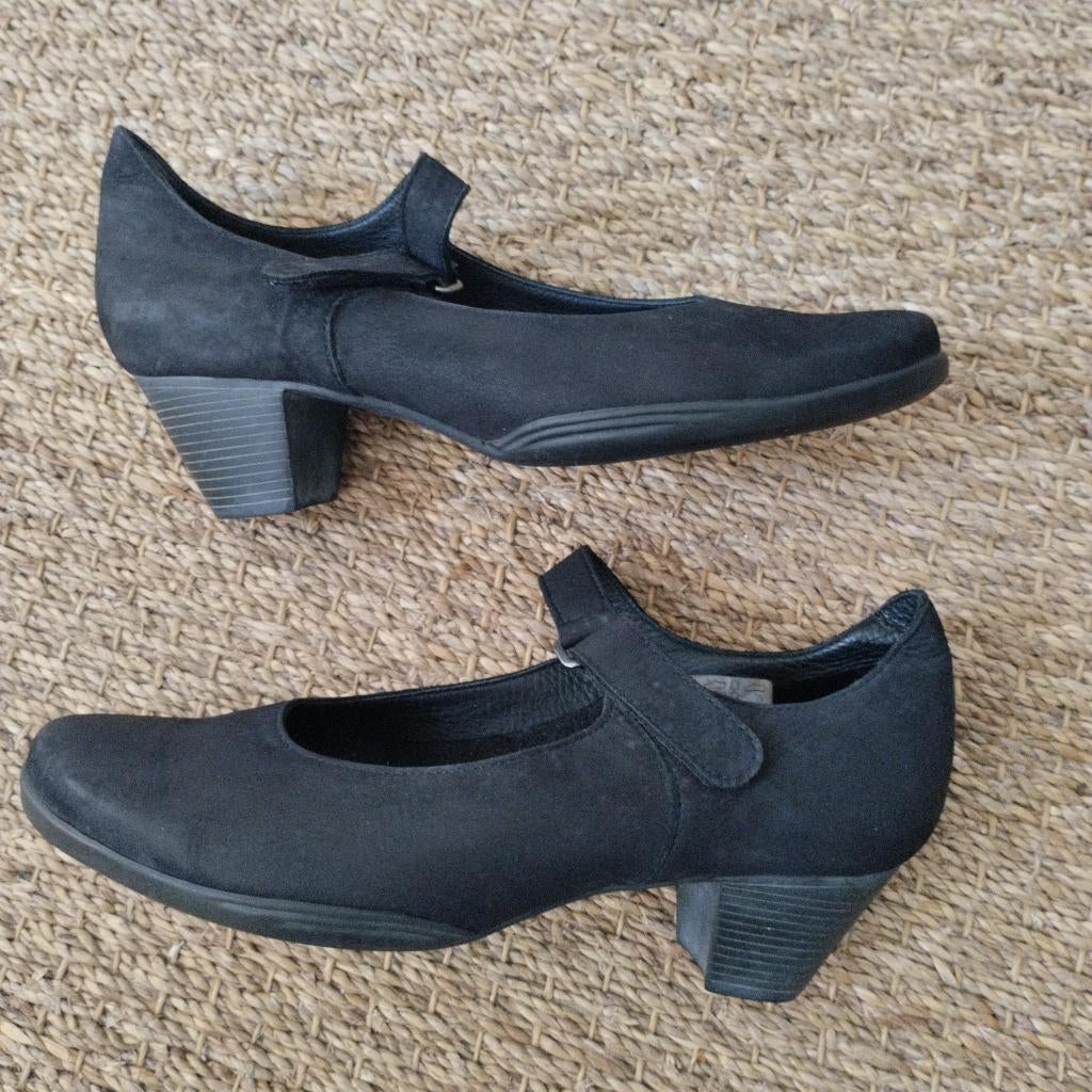 Arche pumps zwart nubuck leer maat 41, Zwart, Ophalen of Verzenden, Arche, Gedragen