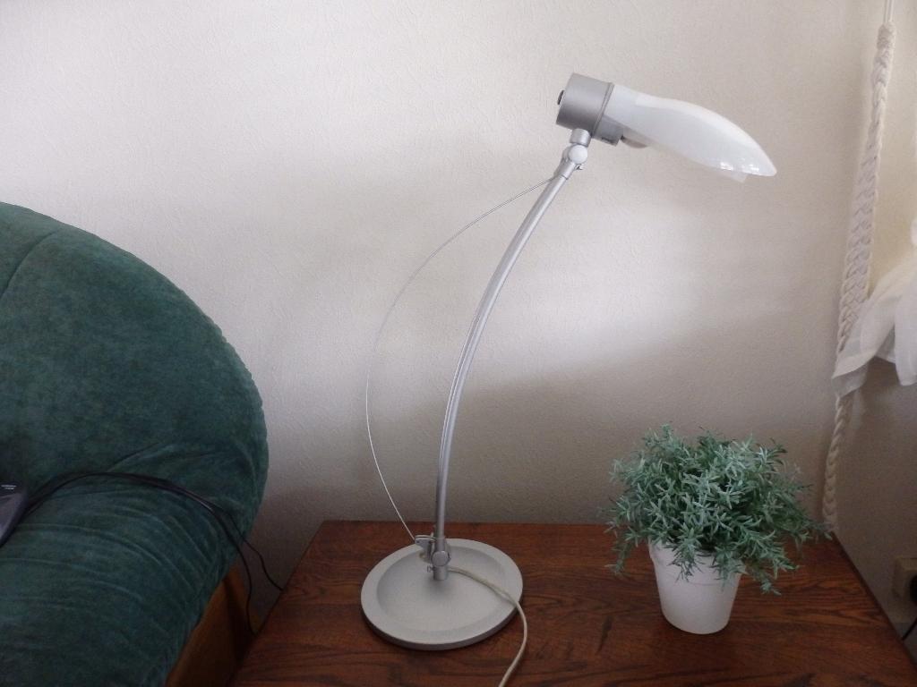 design lamp Aluminor Type "Opus" Bureaulamp tafellamp, Huis en Inrichting, Ophalen, Gebruikt, 50 tot 75 cm