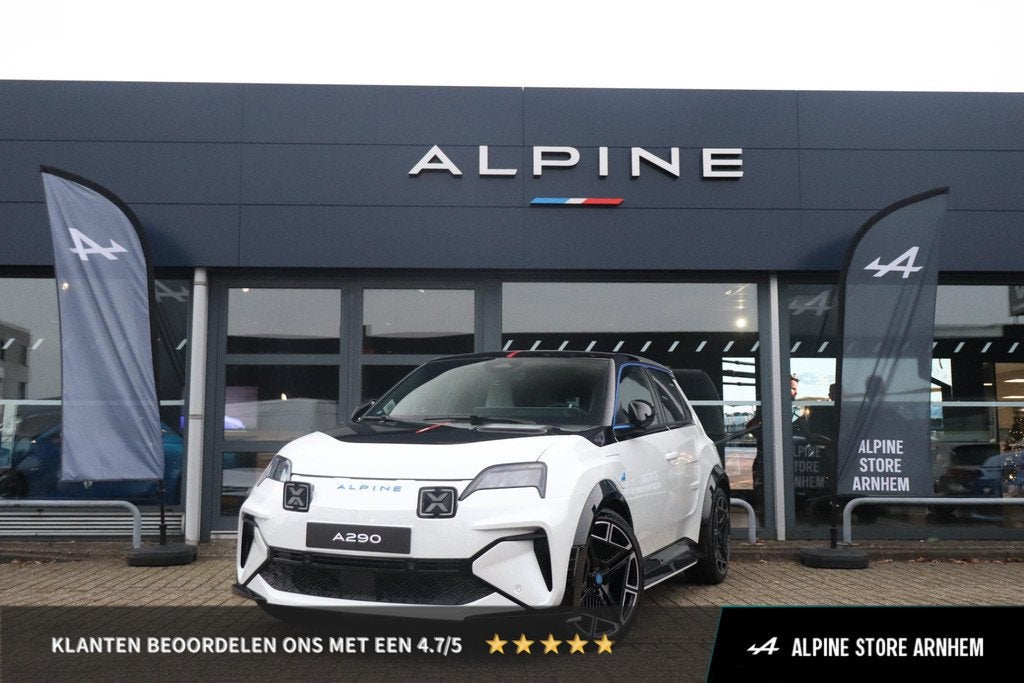 Alpine A290 GTS Premiere Edition 52 kWh | DEVIALET AUDIO | B, Auto's, Alpine, Huisgarantie, Met garantie (alle), Wit, Blauw