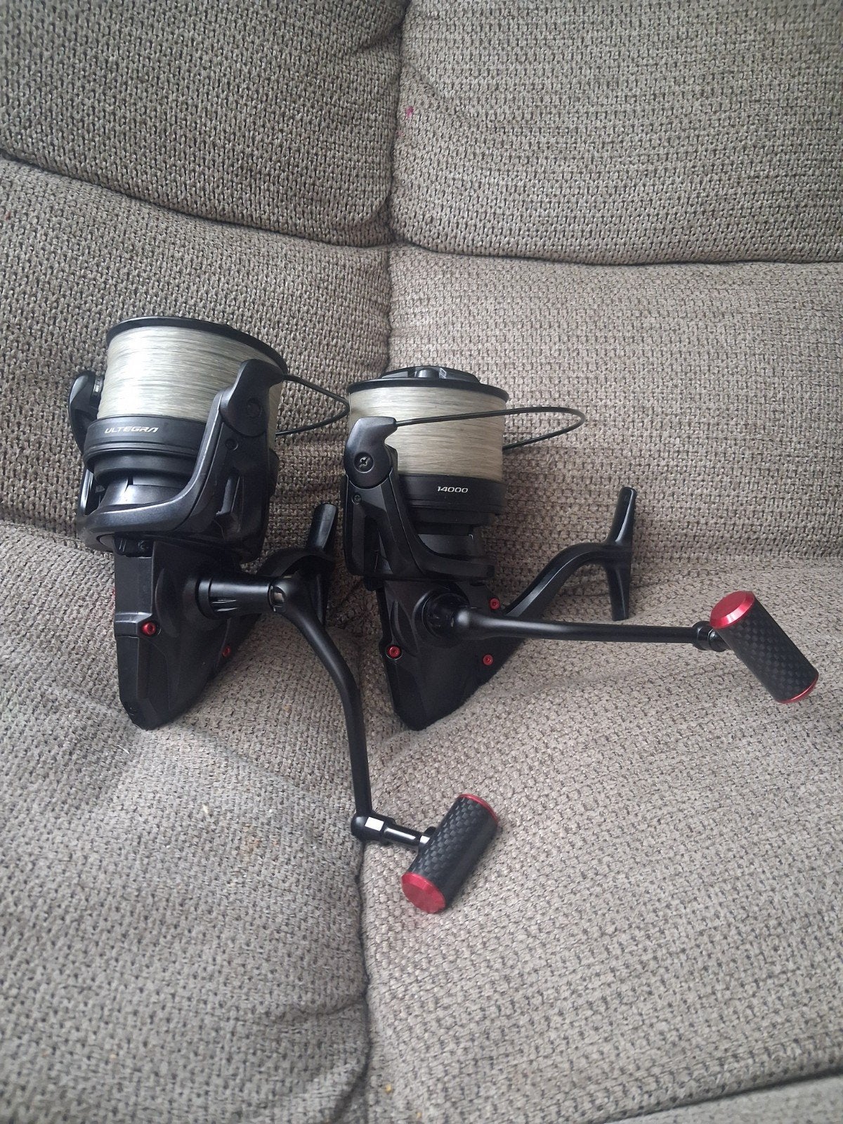 Shimano Ultegra 14000 XTE, Watersport en Boten, Hengelsport | Karpervissen, Ophalen, Zo goed als nieuw, Molen