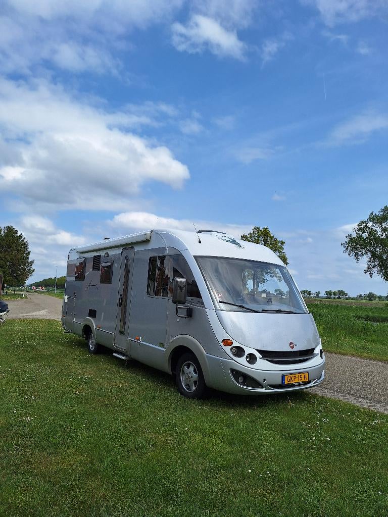 Burnster Aviano 725 I Camper, Caravans en Kamperen, Campers, Integraal, Koelkast, Ringverwarming, 7 tot 8 meter