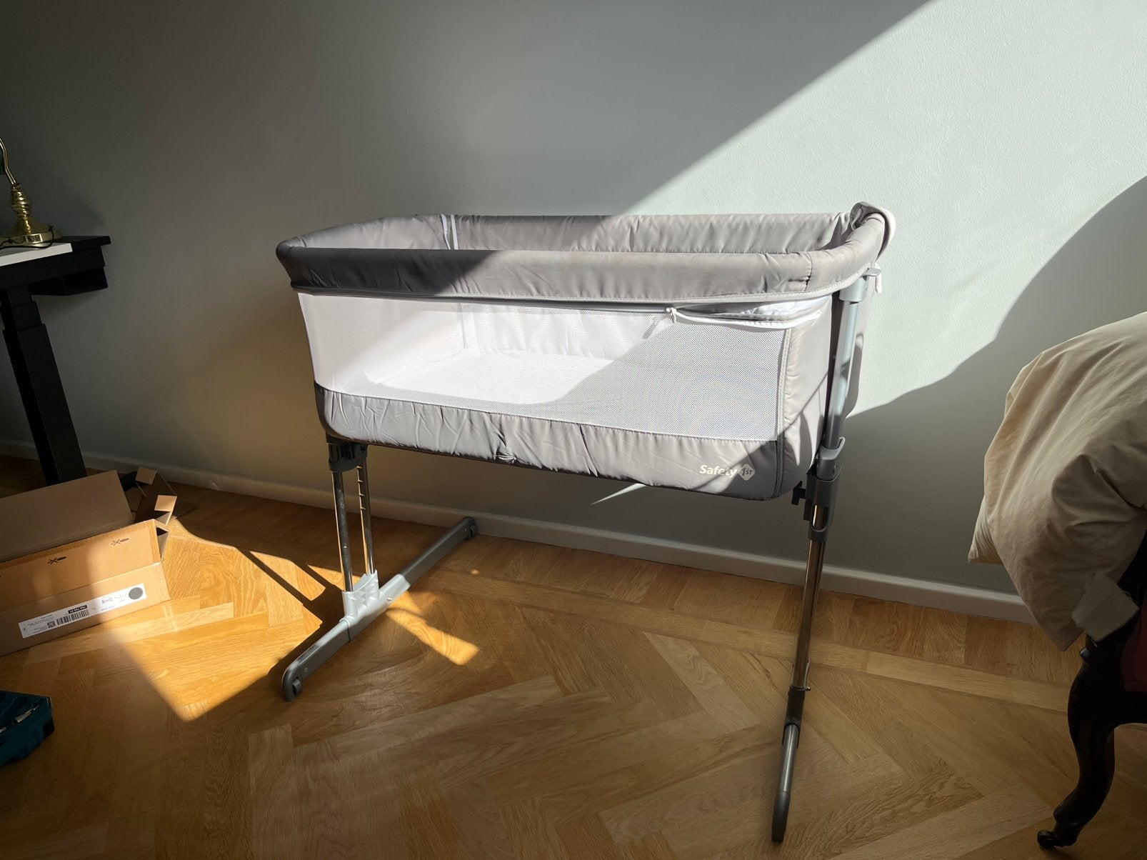 Cosleeper co-sleeper, Ophalen, Wieg