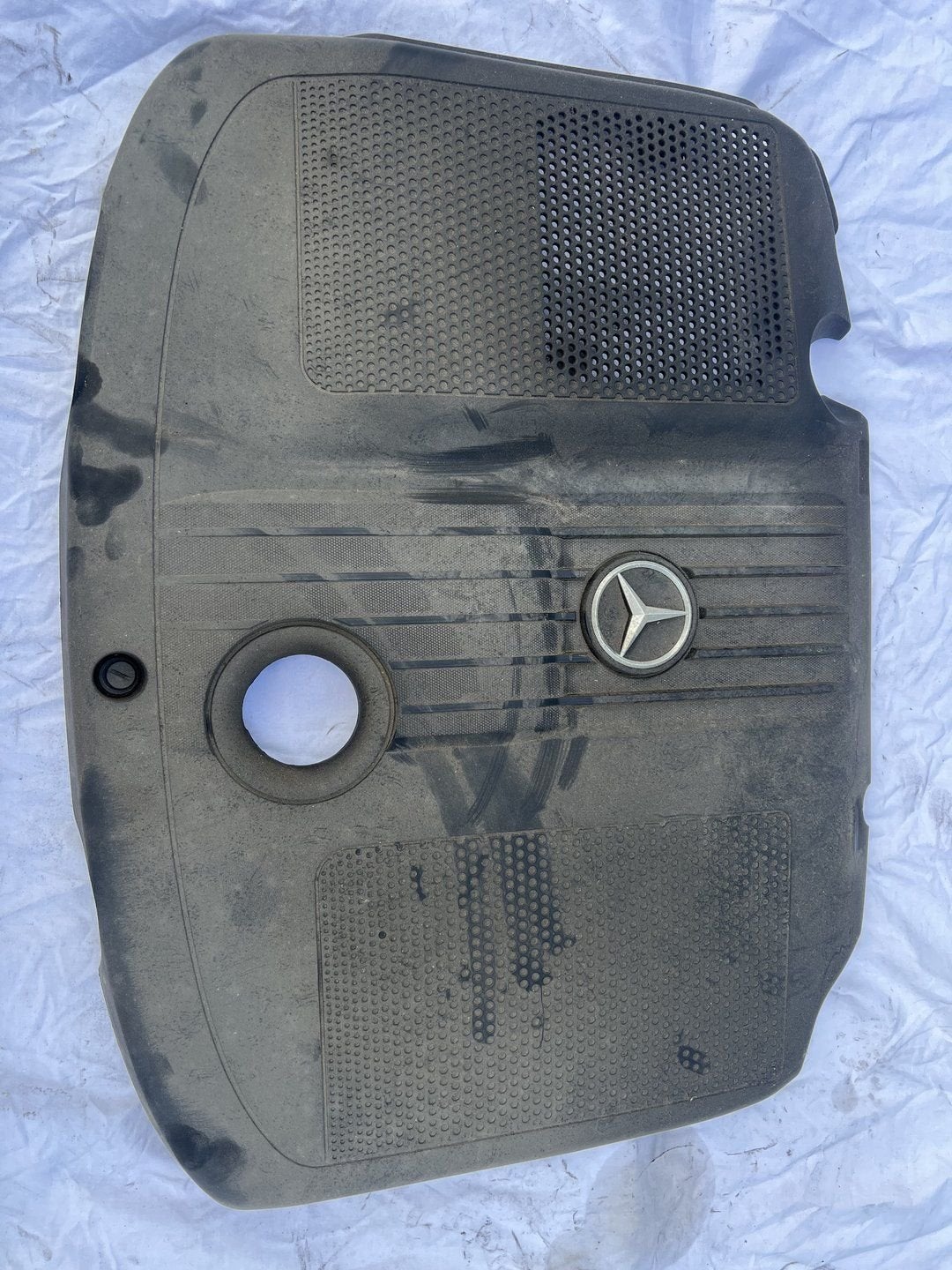 AFDEKPLAAT MOTOR 651 W204 W205 W212 MERCEDES A6510102767, Ophalen, Gebruikt, -, -