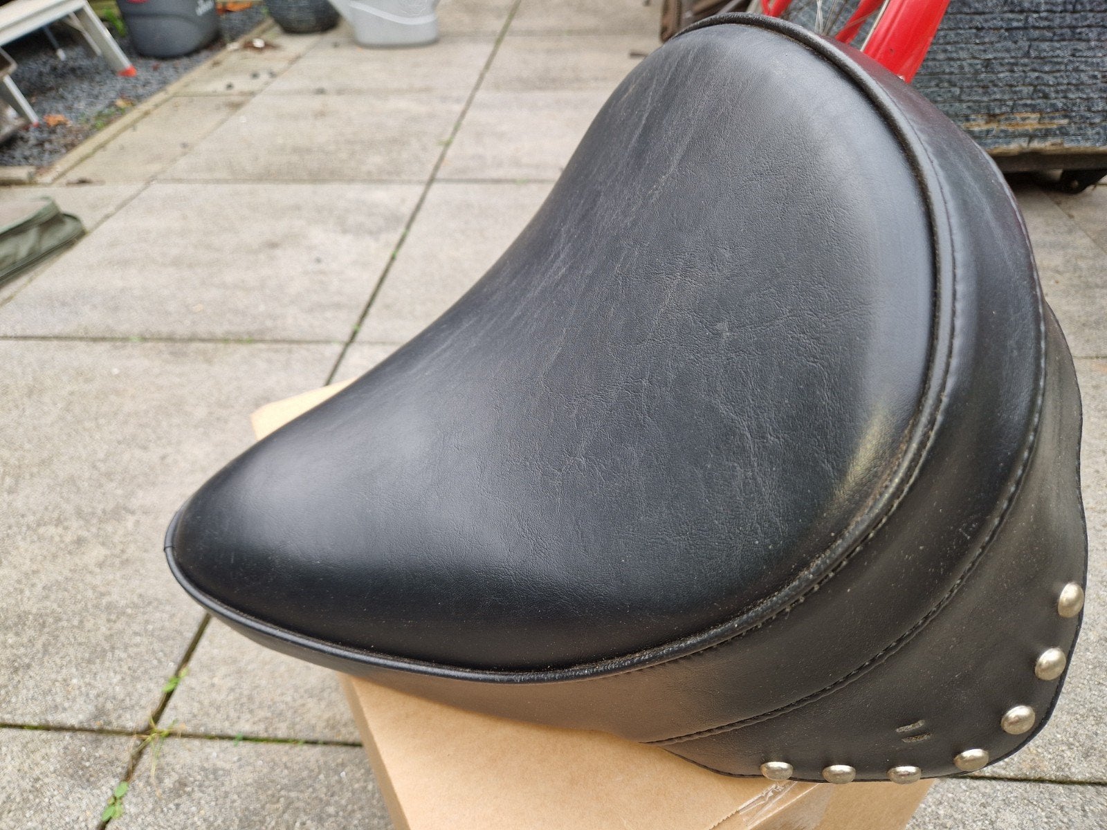 Harley Davidson mono zadel Le Pera, Ophalen of Verzenden