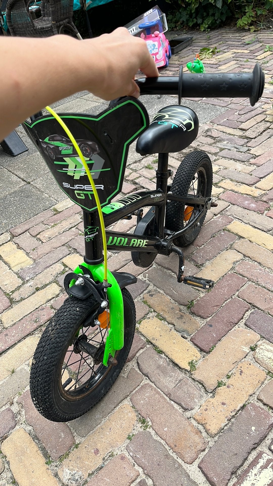 Jongens fiets leeftijd 2/3 jaar kinderfiets, Fietsen en Brommers, Ophalen, Zo goed als nieuw, Minder dan 16 inch
