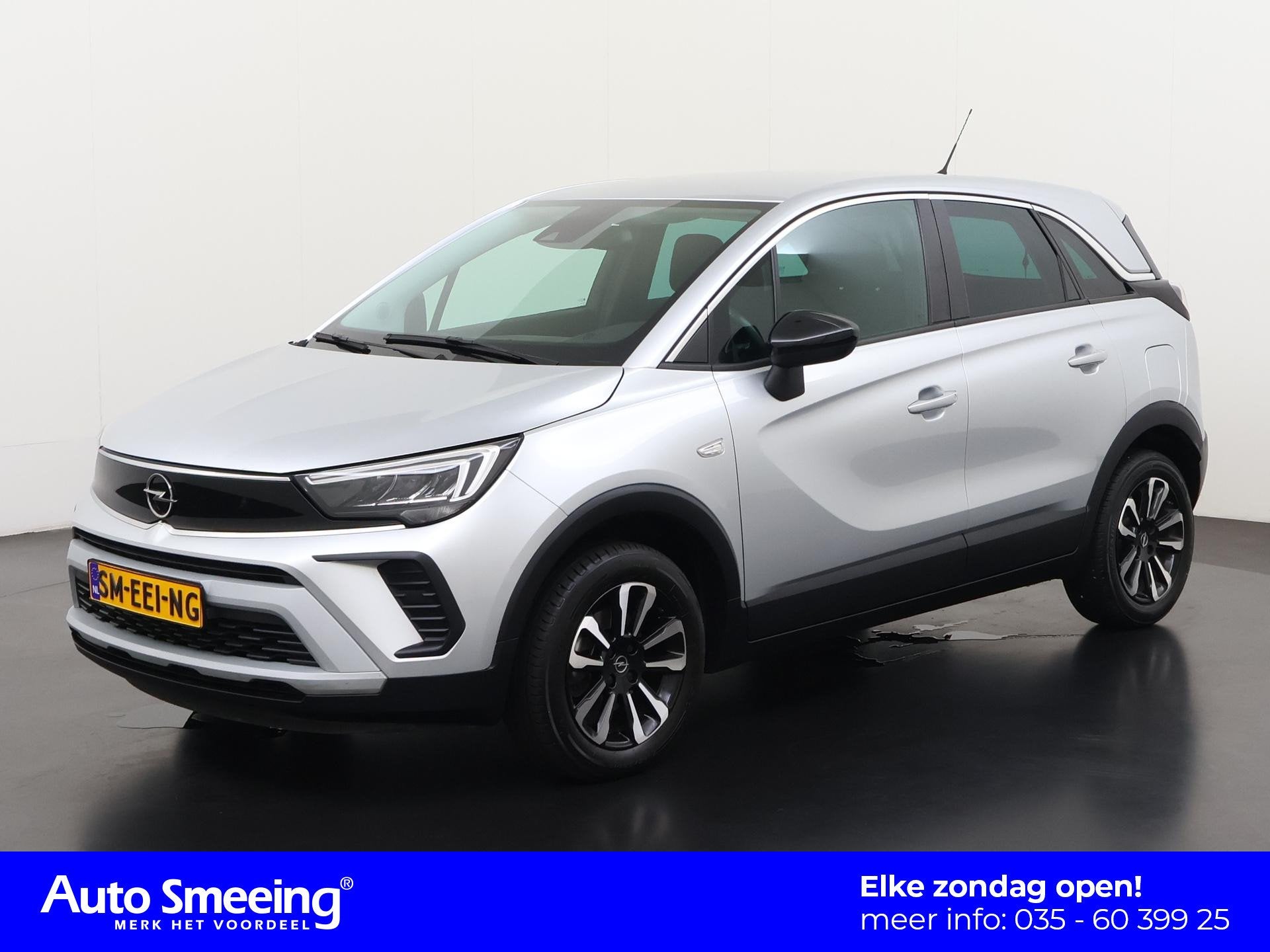 Opel Crossland 1.2 Turbo Elegance | Carplay | Zondag Open!, Auto's, 12 maanden, Gebruikt, 1199 cc, Bedrijf