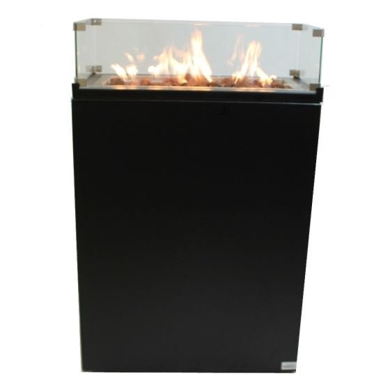 Vuurzuil Enjoyfires aluminium rechthoek 69x39x109, Ophalen, Zo goed als nieuw
