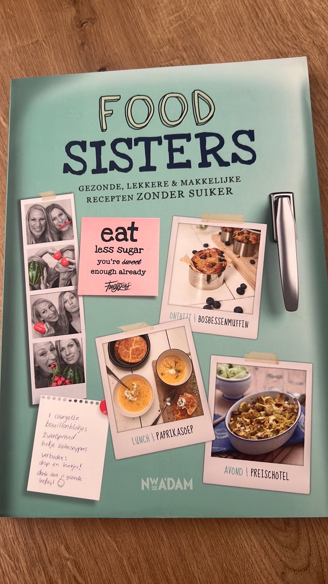 Foodsisters recepten zonder suiker, Ophalen of Verzenden, Zo goed als nieuw