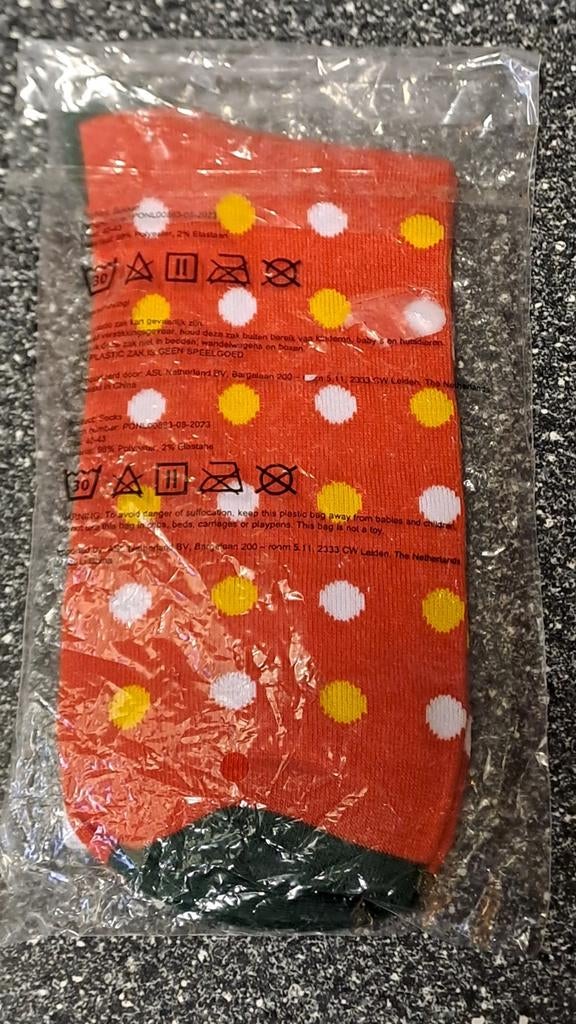 Mcdonalds sokken nieuw maat 40-43., Gebruiksvoorwerp, Mcdonalds, Nieuw, Ophalen of Verzenden