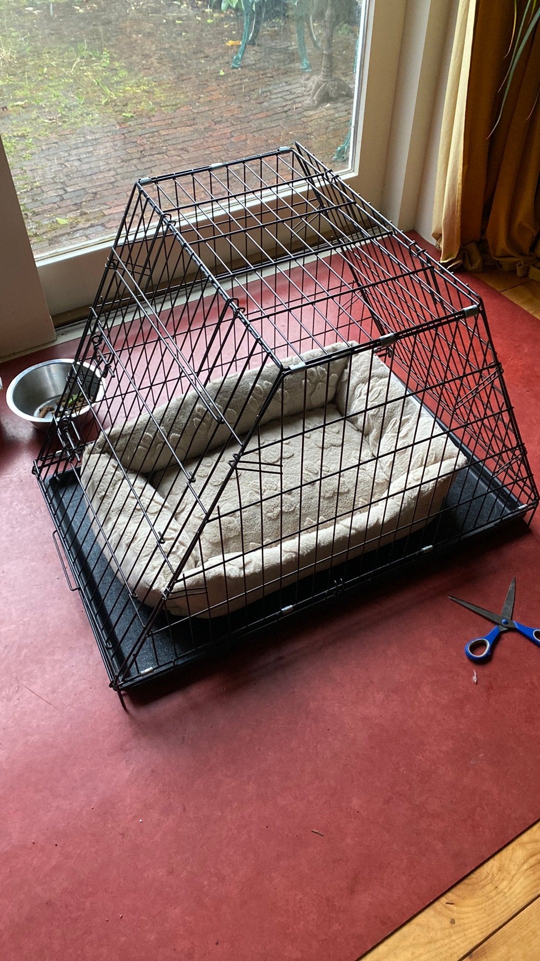Hondenbench 90x60x64, Ophalen, Zo goed als nieuw, Minder dan 65 cm