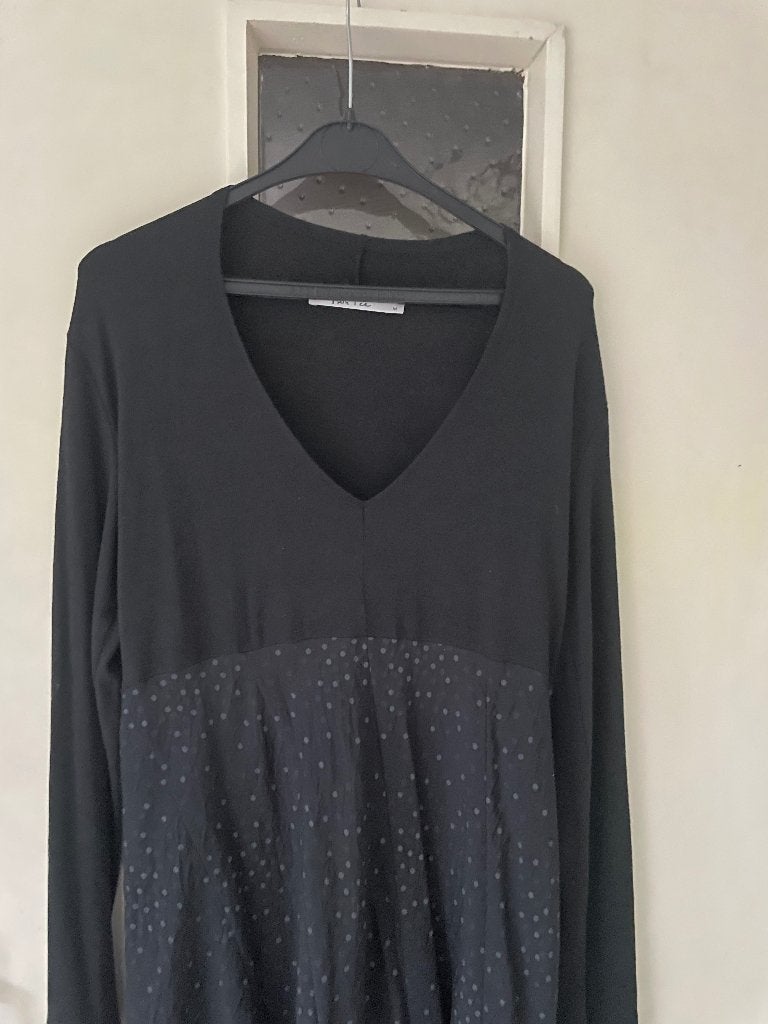 Twin ice jurk, Maat 38/40 (M), Zwart, Ophalen of Verzenden, Gedragen