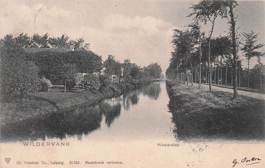 703-371-033 Wildervank Westerdiep, Verzenden, Voor 1920, Groningen